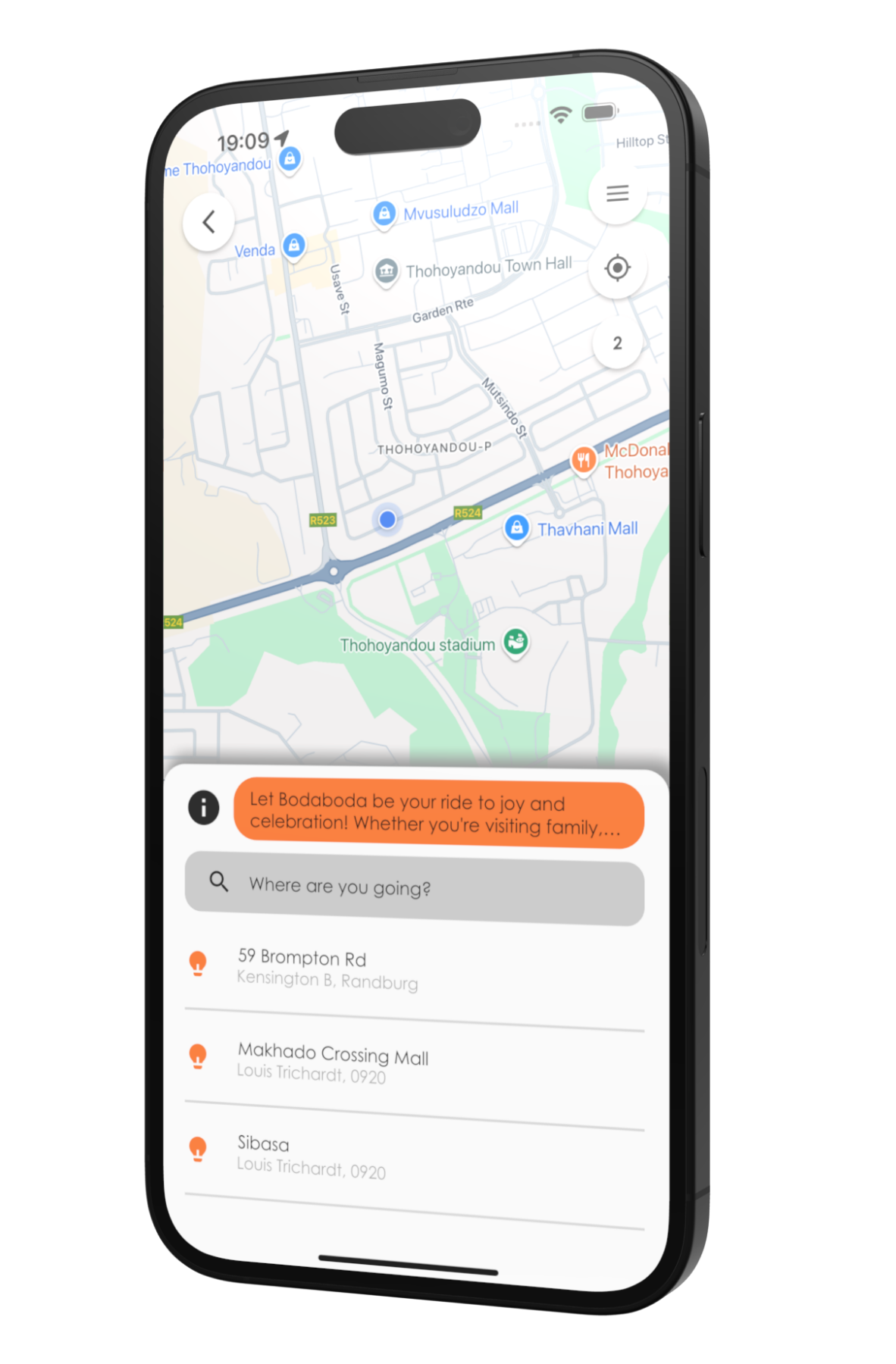 Vhembe Mobile App Screenshot